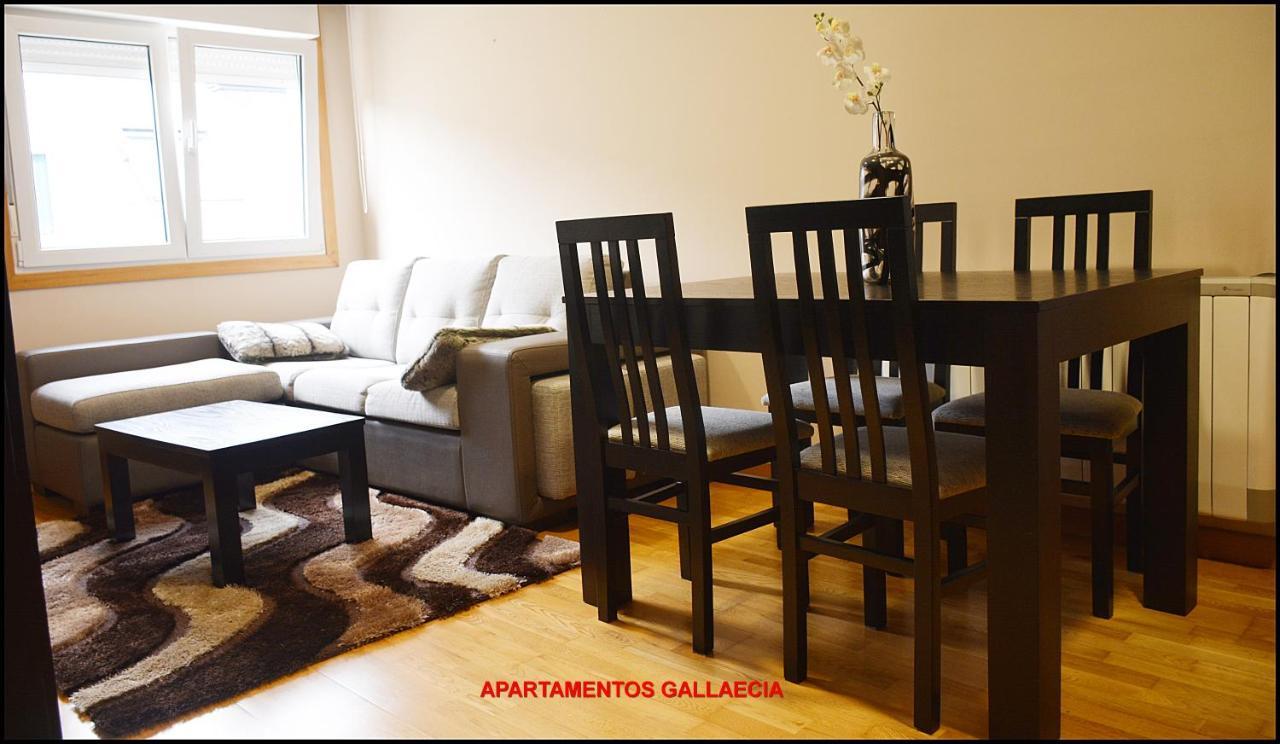 Apartamentos Gallaecia Val do Dubra Bagian luar foto