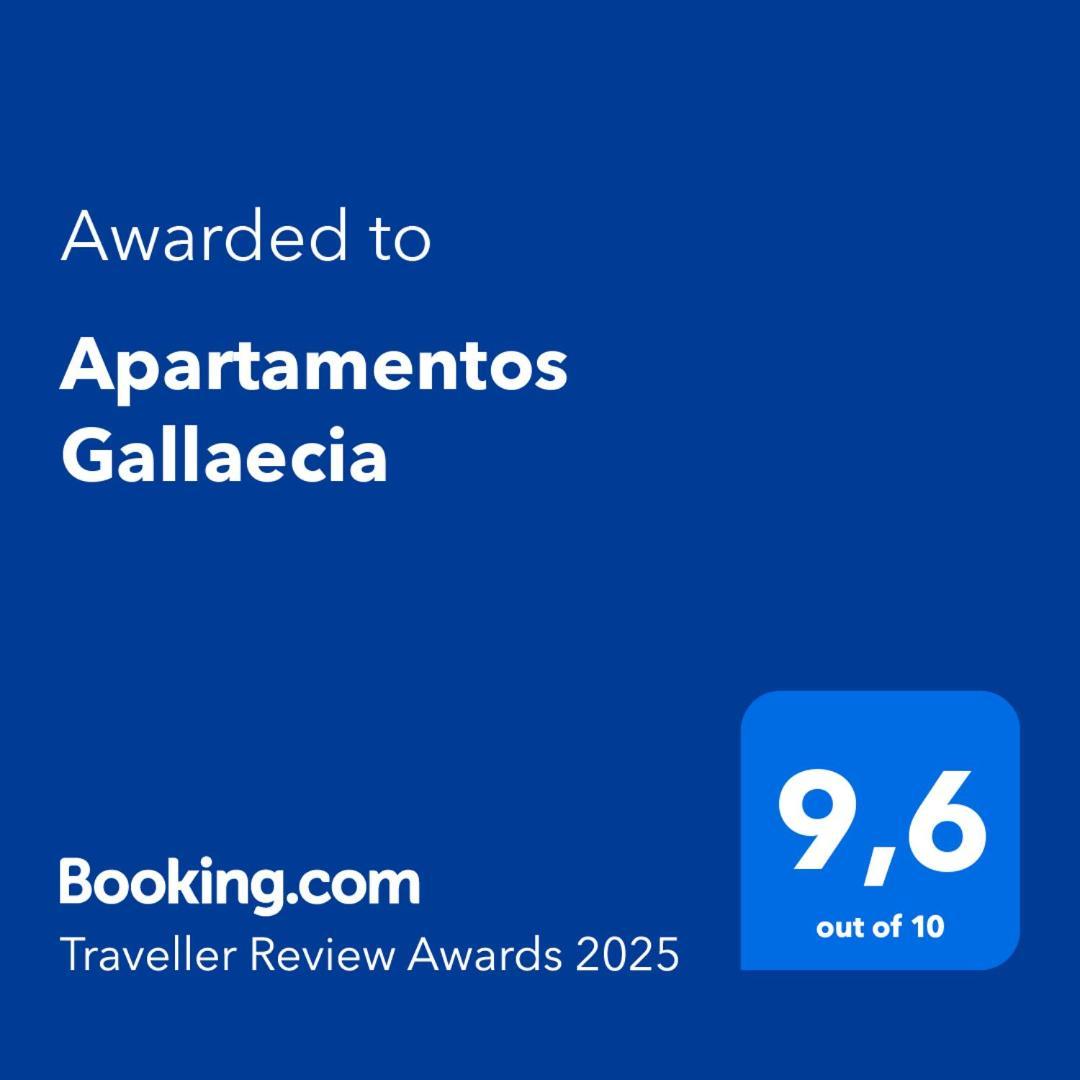 Apartamentos Gallaecia Val do Dubra Bagian luar foto